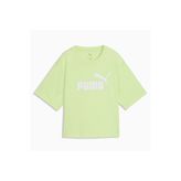 Puma 684972-38 Essentials Kadın Yeşil Tişört