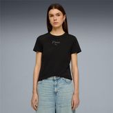 Puma 691760 01 Ess Script Tee Kadın T-Shirt - XL - Siyah
