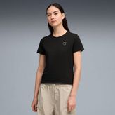 Puma 695708-01 Essential Elevated Kadın Siyah Tişört