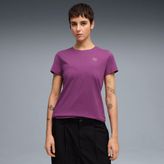 Puma 695708-69 Essential Elevated Kadın Mor Tişört