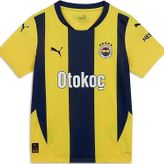 Puma 77536401 Fenerbahçe 2024/25 İç Saha Sarı Çocuk Futbol Forması