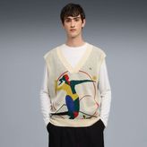 Puma Erkek Krem Puma Knit Vest Krem Erkek Yelek