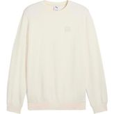 Puma Ess Elevated Crew Erkek Sweatshirt Krem 68472799 - XL