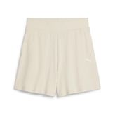 PUMA Ess Elevated High-rise Rib Shorts 5" Örgü şort Kadın