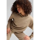 Puma Ess Elevated Hoodie Yeşil Kadın Sweatshirt