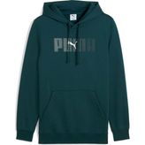 Puma Ess Logo Lab Hoodie FL Yeşil Erkek Sweatshirt