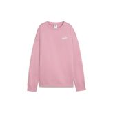 Puma ESS Small Logo Relaxed Crew Pembe Kadın Sweatshirt