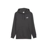 Puma Ess Tape Hoodie FL Gri Erkek Sweatshirt