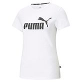 Puma Essentials Logo Beyaz Kadın T-shirt