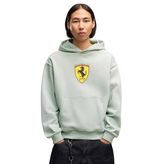 Puma Ferrari Colored Shield Erkek Yeşil Günlük Stil Sweatshirt 63700115