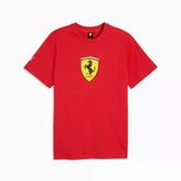 Puma Ferrari Colored Shield Tee Kırmızı Erkek Tişört 63700302