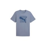 Puma Graphic Erkek Gri Tişört