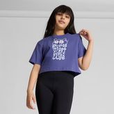 Puma Graphics Length Çocuk Mavi T-Shirt.46