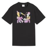 Puma Graphics Relaxed Çocuk Siyah Günlük Stil T-Shirt 62987101