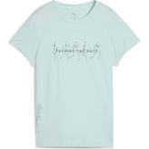 Puma Graphıcs Runnıng Slogan Tee Kadın Tişört - Mavi