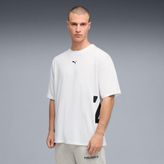 Puma Graphics Training Oversized Erkek Tişört - XL - Beyaz