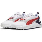 Puma Gs-X Efekt Mens Shoes - Erkek Golf Ayakkabısı - Beyaz-Kırmızı-Siyah