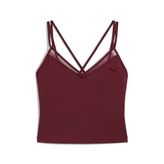 PUMA Kadın W PUMA SHAPE STRAPPY TANK Atlet Ruby Shimmer S