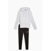 Puma Metallic Tracksuit Fl Beyaz Kadın Eşofman Takımı 68304642