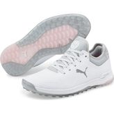 Puma Proadapt Alphacat Kadın Golf Ayakkabısı - Nefes Alabilir Yapı ile Konforlu Tasarım - Gri-Beyaz-Pembe