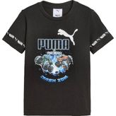 Puma Puma x Hot Wheels Tee Erkek Çocuk Siyah Tişört - 5 - 6 Yaş