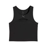 Puma Shape Keyhole Kadın Tank Atlet Siyah S