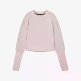 Puma Studio Cloudspun Crew Kadın Pembe Sweatshirt
