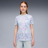 Puma Tweenerverse Aop Kız Çocuk Mavi Tişört - 9 - 10 Yaş
