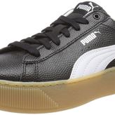 Puma Vikky Platform Siyah Beyaz Kadın Sneaker