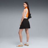 Puma Wardrobe Essentials Pleated Skirt Kadın Siyah Pileli Etek | 632046 01