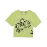 Puma X Trolls Graphic Kız Çocuk Yuvarlak Yaka Tişört, 624854