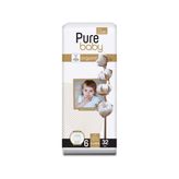 Pure Baby Organic No:5 Junior 32 Adet Bebek Bezi