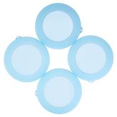 PUREKRA Corelle 418-PC 18 oz Çorba/Tahıl Kaseleri ve Corelle 428-PC 28 oz Çorba/Tahıl Kaseleri, Derin Dondurucu, Mikrodalga ve Bulaşık Makinesi için 4 Paket Silikon Kapak (Kuş dahil değildir)