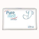 PureMed 30'lu Orta Bel Bantlı Hasta Bezi