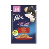 Purina 40x85 gr Felix Sığır Etli Pouch Yavru Kedi Maması