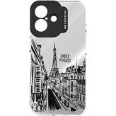 Puro Emily In Paris iPhone 16 Telefon Kılıfı Siyah