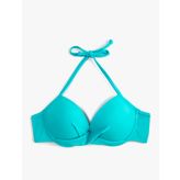 Push Up Bikini Üstü Boyundan Bağlamalı
