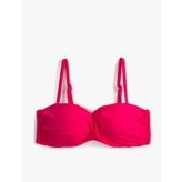 Push Up Bikini Üstü Dolgulu Balenli Çıkarılabilir Askılı