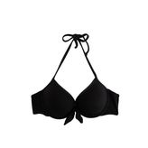 Push-Up Kalp Yaka Fiyonklu Bikini Üstü