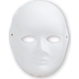 Puti Büyük Surat Karton Maske