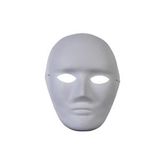 Puti Küçük Surat Karton Maske