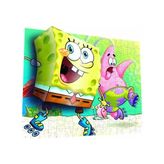 Puzzle 110 Parça 3 Boyutlu Puzzle Breakthrough Sponge Bob 2 - 001-Renkli - 100 x 100 cm