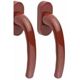 PVC 2 PARCA KAHVERENGİ PENCERE KOLU