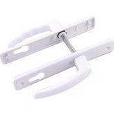 Pvc Beyaz Yale Kapı Kolu Balkon (5690)