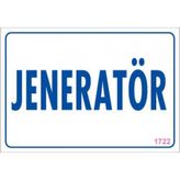 Pvc Levha quot;Jeneratörquot; 17,5*25 cm