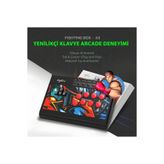 Pxn X8 Arcade Stick Oyun Kumandası | Mekanik Tuşlu VEWLIX Layout | PS3 / PS4 / PC / Xbox / Switch Uyumlu