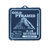 Pyramid 0.18 Kısa Sap Bağlama Teli+Tezene