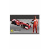 Pyramid International Ferrari Alonso & Car Maxi Poster