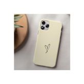 Q Aksesuar İphone 12 Mini Uyumlu Kalpli Kılıf