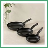 QAKSH Teflon 3 Parça Tava Seti (16-20-24 cm) BS
